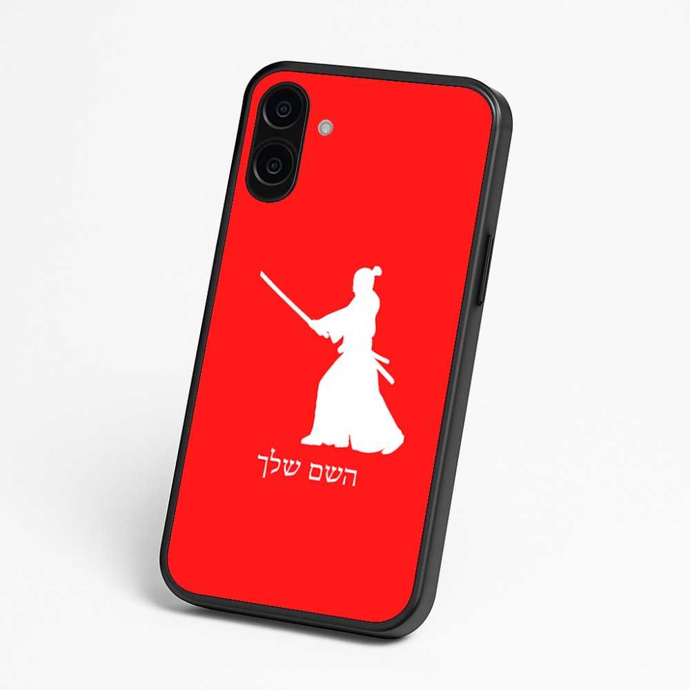 כיסוי בעיצוב אישי עם השם שלך לדגם - Nothing Phone (3a) בעיצוב סמוראי