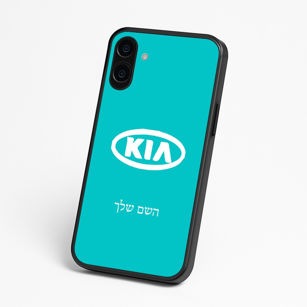 כיסוי בעיצוב אישי עם השם שלך לדגם - Nothing Phone (3a) בעיצוב קיה