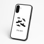 כיסוי בעיצוב אישי עם השם שלך לדגם - Nothing Phone (3a) בעיצוב עטלפים