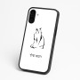 כיסוי בעיצוב אישי עם השם שלך לדגם - Nothing Phone (3a) בעיצוב חתול