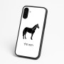כיסוי בעיצוב אישי עם השם שלך לדגם - Nothing Phone (3a) בעיצוב סוס