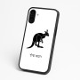 כיסוי בעיצוב אישי עם השם שלך לדגם - Nothing Phone (3a) בעיצוב קנגורו