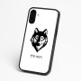 כיסוי בעיצוב אישי עם השם שלך לדגם - Nothing Phone (3a) בעיצוב זאב