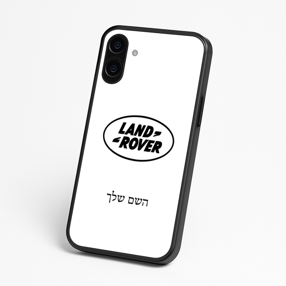 כיסוי בעיצוב אישי עם השם שלך לדגם - Nothing Phone (3a) בעיצוב לנד רובר