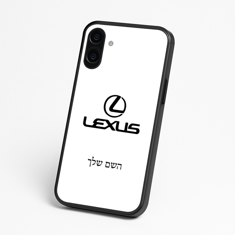 כיסוי בעיצוב אישי עם השם שלך לדגם - Nothing Phone (3a) בעיצוב לקסוס