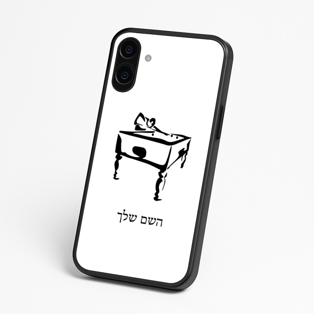 כיסוי בעיצוב אישי עם השם שלך לדגם - Nothing Phone (3a) בעיצוב שחקן ביליארד