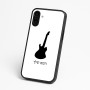כיסוי בעיצוב אישי עם השם שלך לדגם - Nothing Phone (3a) בעיצוב גיטרה