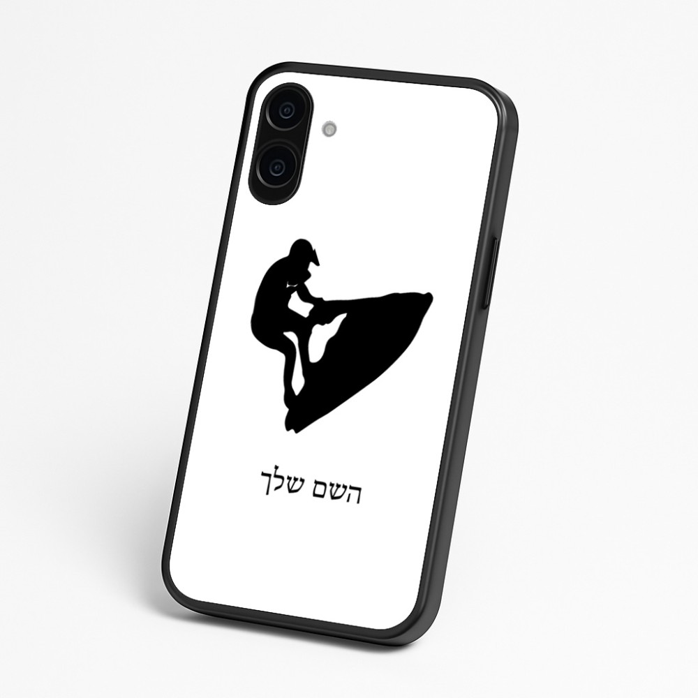 כיסוי בעיצוב אישי עם השם שלך לדגם - Nothing Phone (3a) בעיצוב אופנוע ים