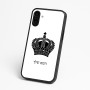 כיסוי בעיצוב אישי עם השם שלך לדגם - Nothing Phone (3a) בעיצוב כתר מלכותי