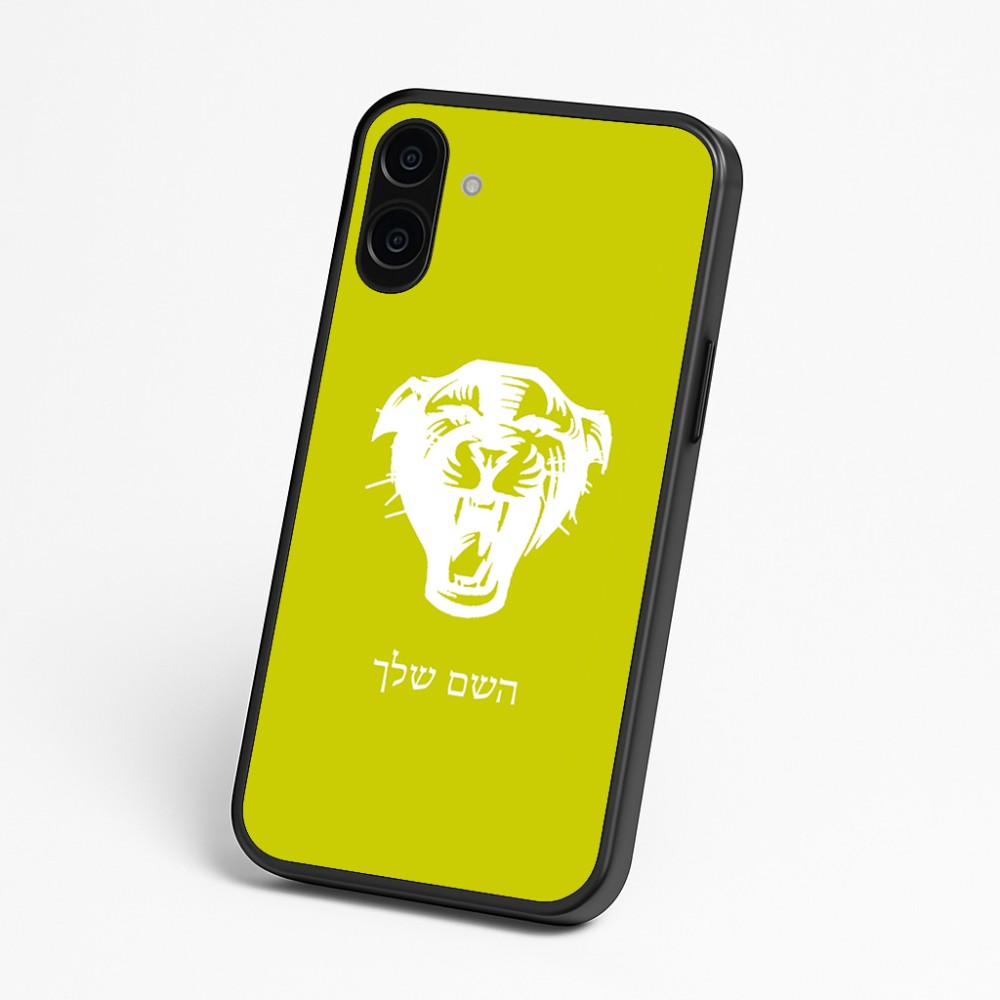 כיסוי בעיצוב אישי עם השם שלך לדגם - Nothing Phone (3a) בעיצוב פני פנטרה
