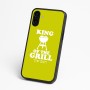 כיסוי בעיצוב אישי עם השם שלך לדגם - Nothing Phone (3a) בעיצוב מלך הגריל