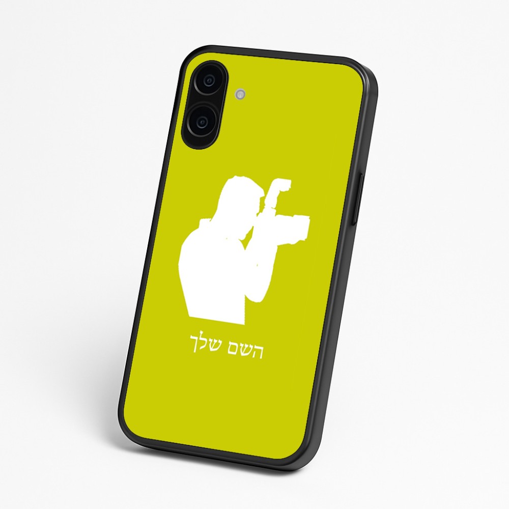 כיסוי בעיצוב אישי עם השם שלך לדגם - Nothing Phone (3a) בעיצוב צלם - גברים