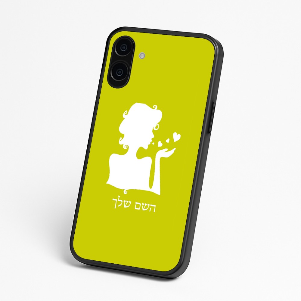 כיסוי בעיצוב אישי עם השם שלך לדגם - Nothing Phone (3a) בעיצוב אהבת נשים