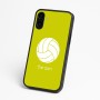 כיסוי בעיצוב אישי עם השם שלך לדגם - Nothing Phone (3a) בעיצוב כדור כדורעף