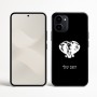 כיסוי בעיצוב אישי עם השם שלך לדגם - Nothing Phone (3a) בעיצוב ראש פיל