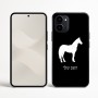 כיסוי בעיצוב אישי עם השם שלך לדגם - Nothing Phone (3a) בעיצוב סוס