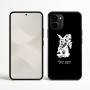 כיסוי בעיצוב אישי עם השם שלך לדגם - Nothing Phone (3a) בעיצוב ארנב מחזיק גזר