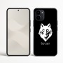 כיסוי בעיצוב אישי עם השם שלך לדגם - Nothing Phone (3a) בעיצוב זאב
