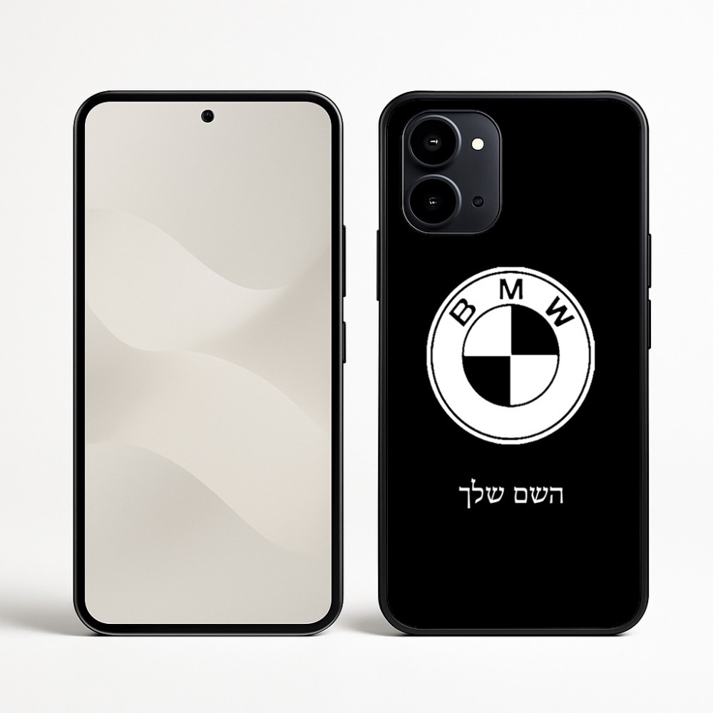 כיסוי בעיצוב אישי עם השם שלך לדגם - Nothing Phone (3a) בעיצוב ב.מ.וו