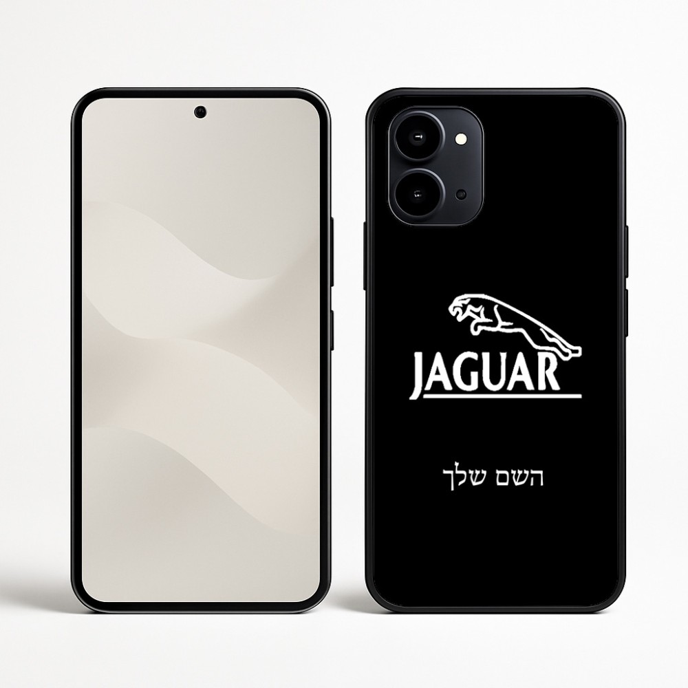 כיסוי בעיצוב אישי עם השם שלך לדגם - Nothing Phone (3a) בעיצוב יגואר