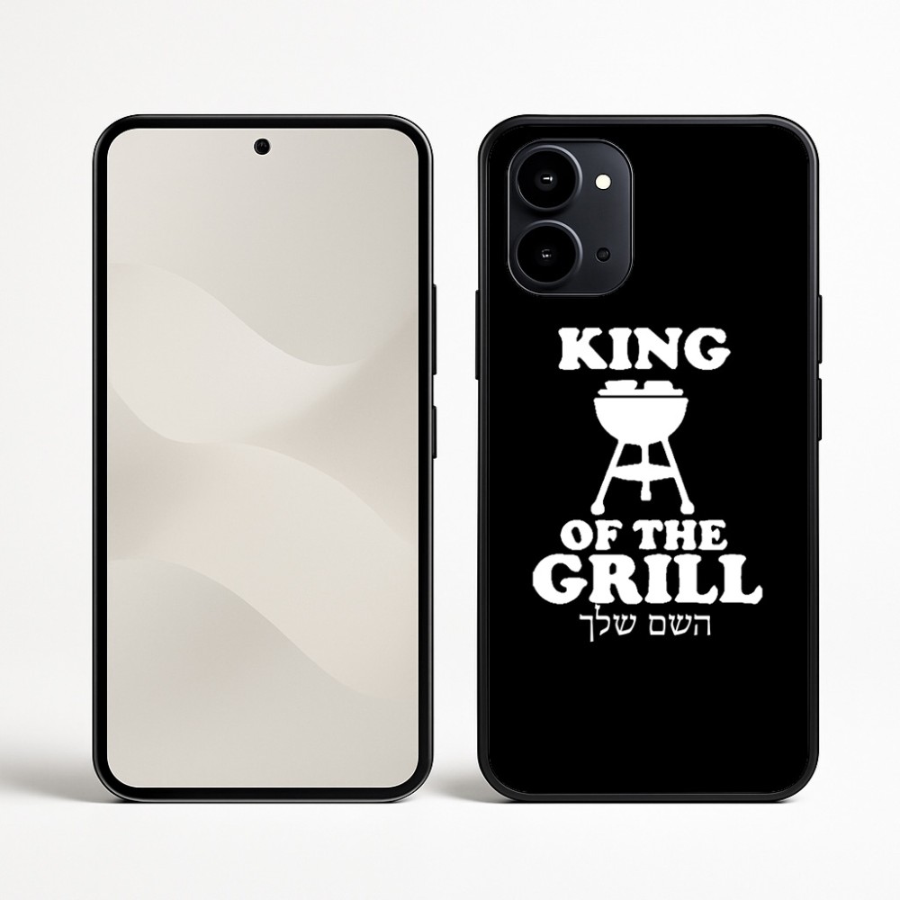 כיסוי בעיצוב אישי עם השם שלך לדגם - Nothing Phone (3a) בעיצוב מלך הגריל