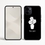 כיסוי בעיצוב אישי עם השם שלך לדגם - Nothing Phone (3a) בעיצוב פרח