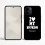 כיסוי בעיצוב אישי עם השם שלך לדגם - Nothing Phone (3a) בעיצוב אוהבת את החבר שלי
