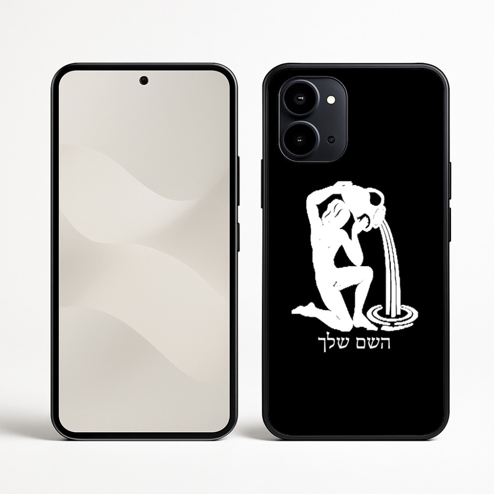 כיסוי בעיצוב אישי עם השם שלך לדגם - Nothing Phone (3a) בעיצוב מזלות - דלי