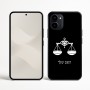 כיסוי בעיצוב אישי עם השם שלך לדגם - Nothing Phone (3a) בעיצוב מזלות - מאזניים