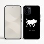 כיסוי בעיצוב אישי עם השם שלך לדגם - Nothing Phone (3a) בעיצוב מזלות - שור