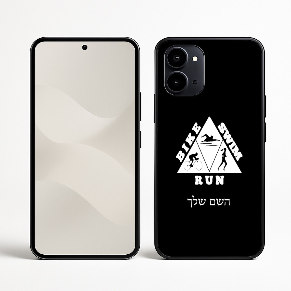 כיסוי בעיצוב אישי עם השם שלך לדגם - Nothing Phone (3a) בעיצוב טריאתלון