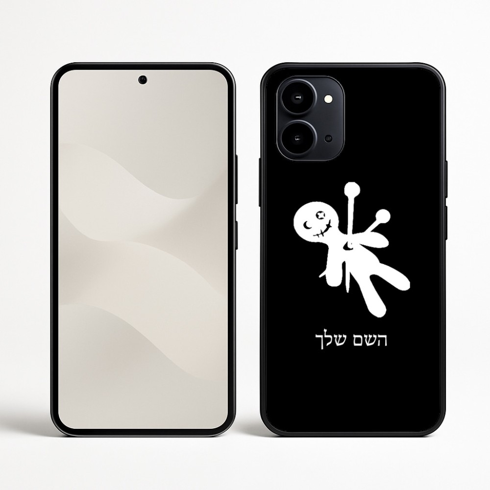 כיסוי בעיצוב אישי עם השם שלך לדגם - Nothing Phone (3a) בעיצוב וודו