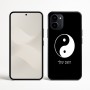 כיסוי בעיצוב אישי עם השם שלך לדגם - Nothing Phone (3a) בעיצוב סמל יינג יאנג
