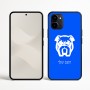 כיסוי בעיצוב אישי עם השם שלך לדגם - Nothing Phone (3a) בעיצוב פרצוף בולדוג