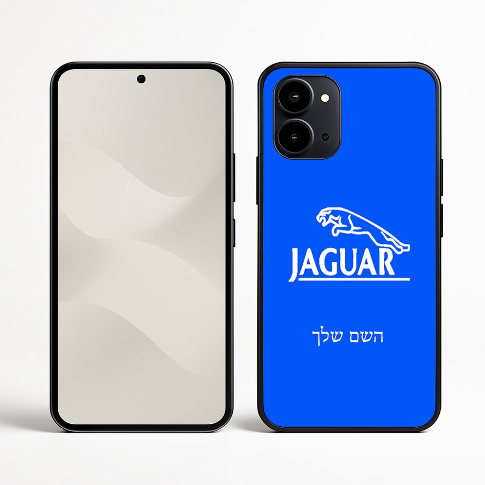 כיסוי בעיצוב אישי עם השם שלך לדגם - Nothing Phone (3a) בעיצוב יגואר