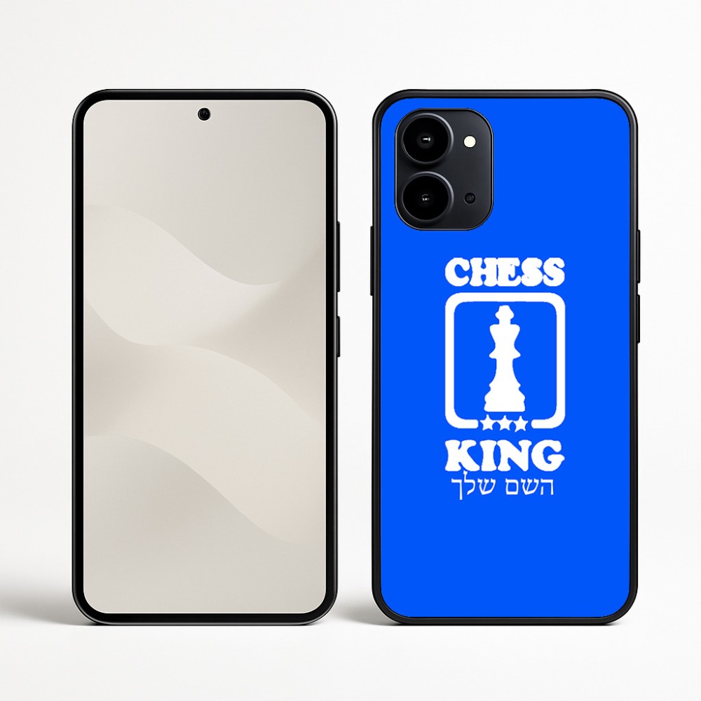 כיסוי בעיצוב אישי עם השם שלך לדגם - Nothing Phone (3a) בעיצוב שחמט