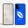 כיסוי בעיצוב אישי עם השם שלך לדגם - Nothing Phone (3a) בעיצוב שפתיים - נשיקה