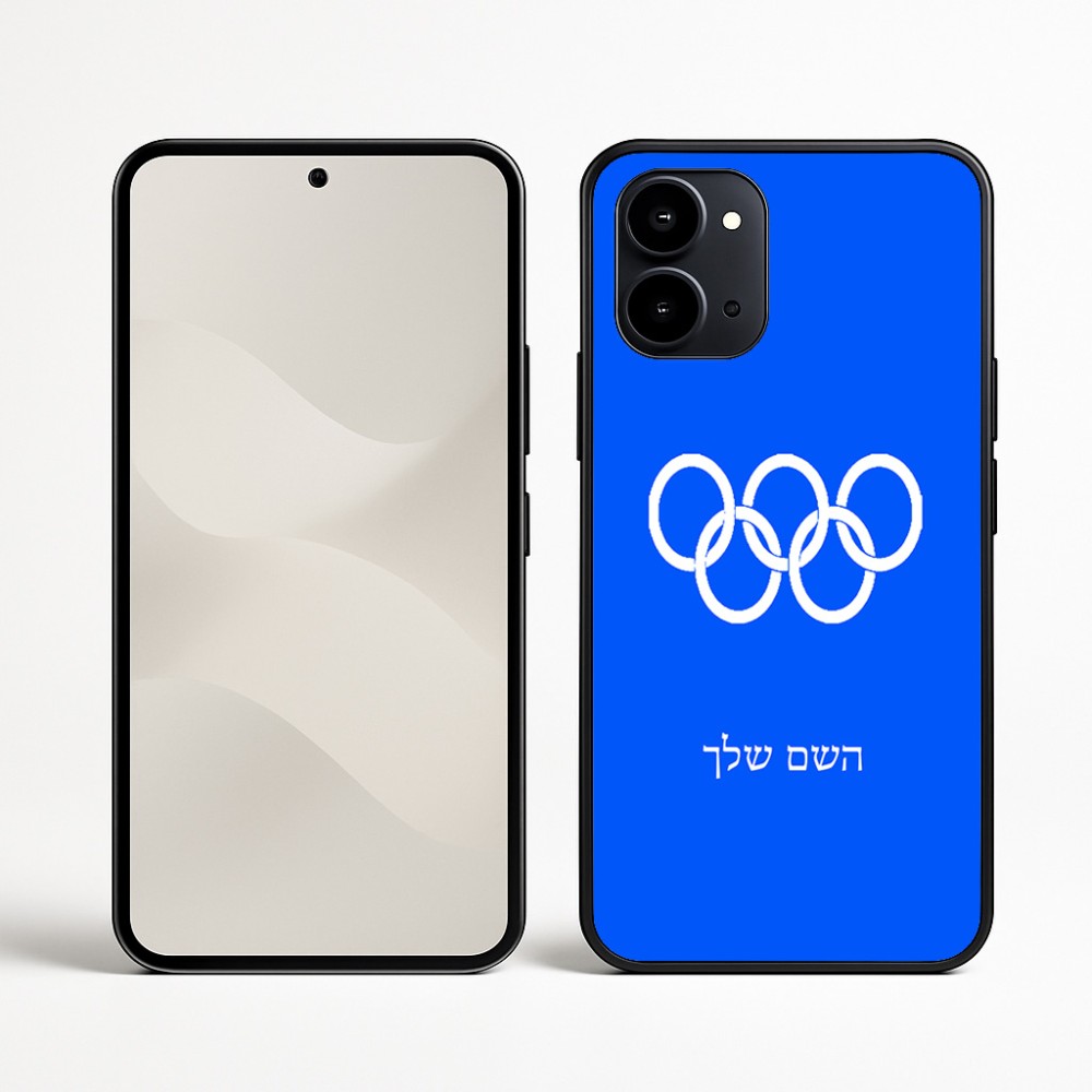 כיסוי בעיצוב אישי עם השם שלך לדגם - Nothing Phone (3a) בעיצוב אולימפי