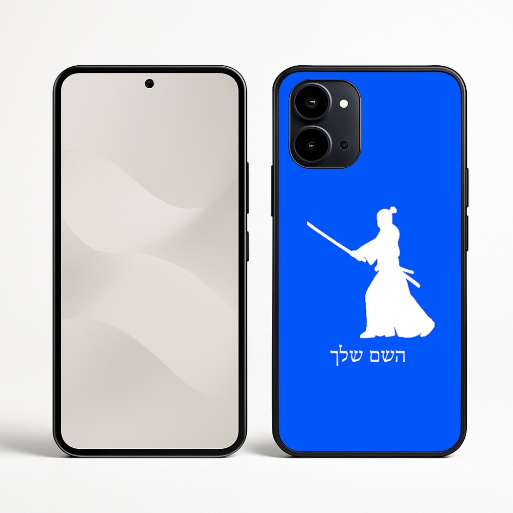כיסוי בעיצוב אישי עם השם שלך לדגם - Nothing Phone (3a) בעיצוב סמוראי