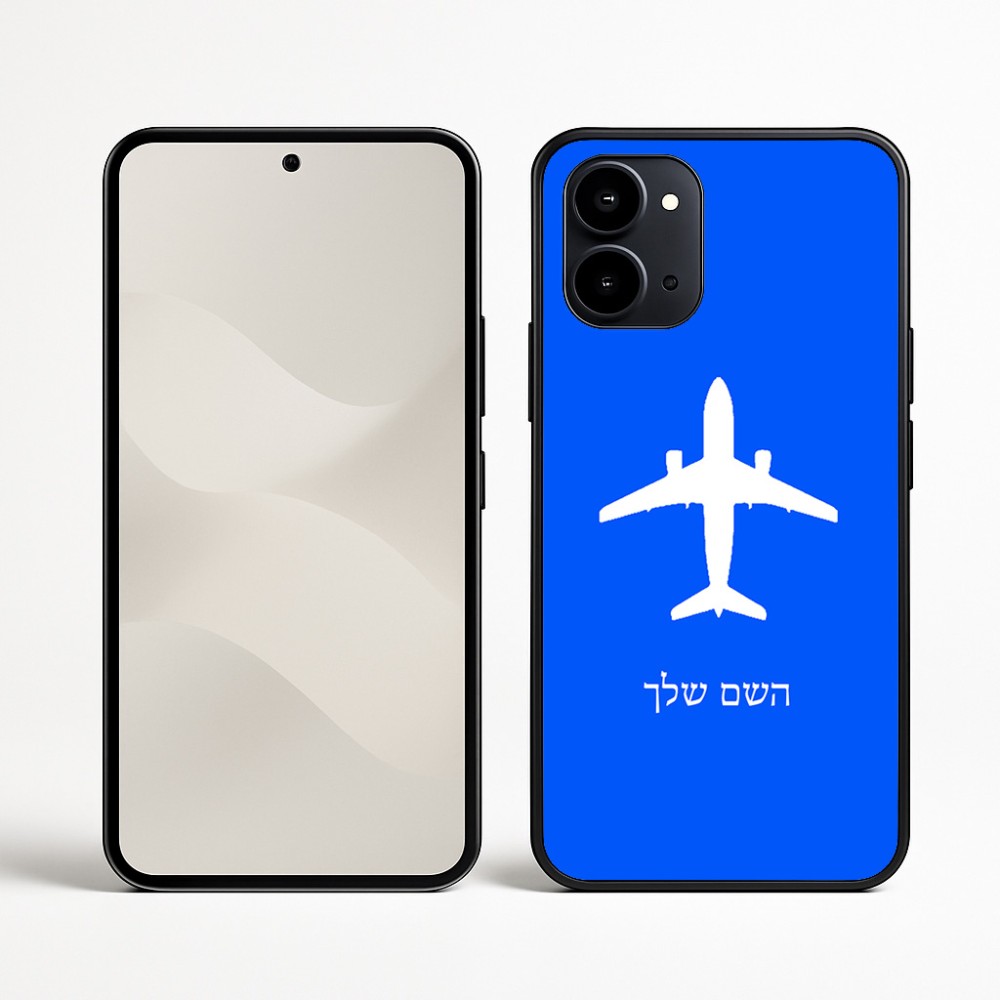 כיסוי בעיצוב אישי עם השם שלך לדגם - Nothing Phone (3a) בעיצוב טייס - טייס