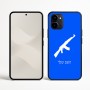כיסוי בעיצוב אישי עם השם שלך לדגם - Nothing Phone (3a) בעיצוב אק 47