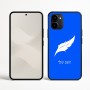 כיסוי בעיצוב אישי עם השם שלך לדגם - Nothing Phone (3a) בעיצוב נוצת נוצה