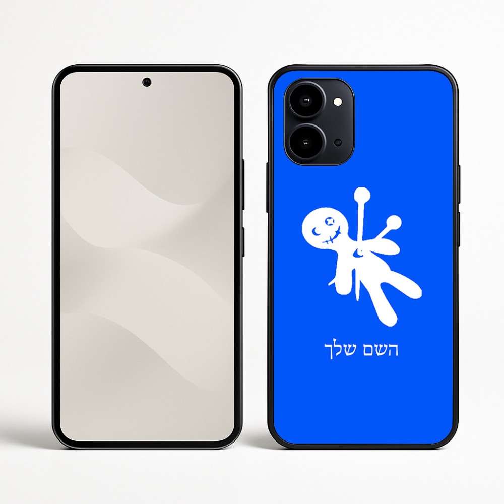 כיסוי בעיצוב אישי עם השם שלך לדגם - Nothing Phone (3a) בעיצוב וודו