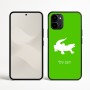 כיסוי בעיצוב אישי עם השם שלך לדגם - Nothing Phone (3a) בעיצוב תנין