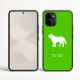 כיסוי בעיצוב אישי עם השם שלך לדגם - Nothing Phone (3a) בעיצוב כלב