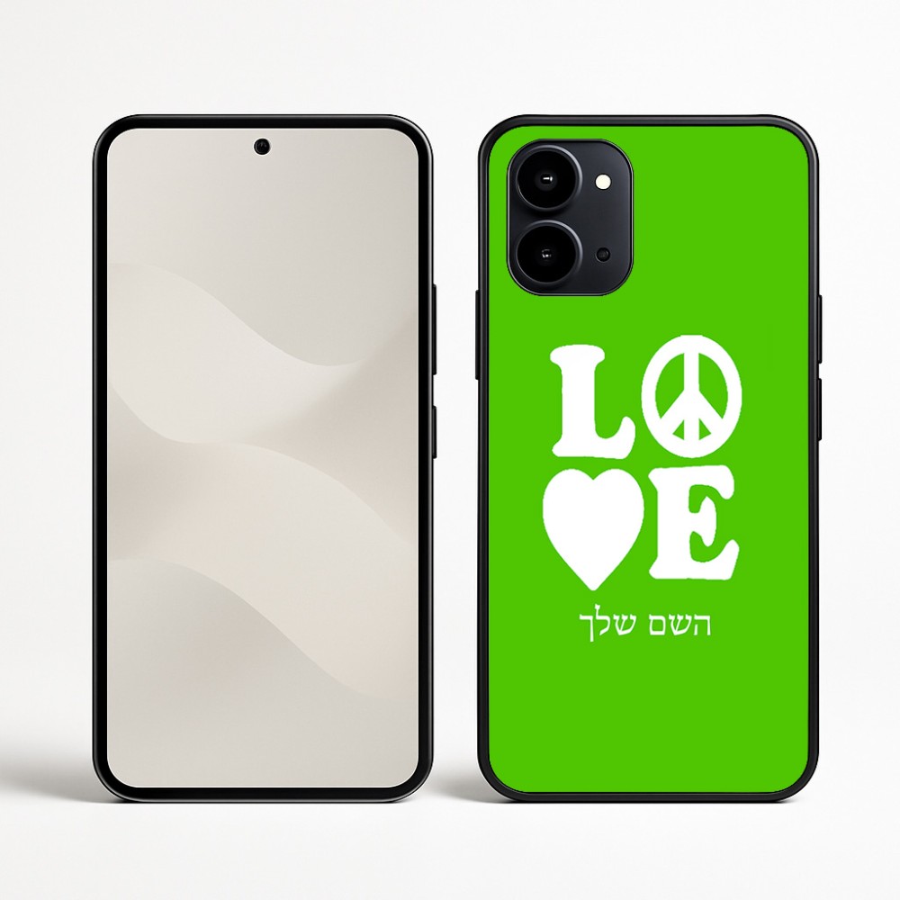 כיסוי בעיצוב אישי עם השם שלך לדגם - Nothing Phone (3a) בעיצוב אהבה