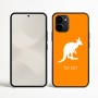 כיסוי בעיצוב אישי עם השם שלך לדגם - Nothing Phone (3a) בעיצוב קנגורו