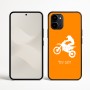 כיסוי בעיצוב אישי עם השם שלך לדגם - Nothing Phone (3a) בעיצוב מוטוקרוס