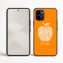 כיסוי בעיצוב אישי עם השם שלך לדגם - Nothing Phone (3a) בעיצוב הדפס תפוח