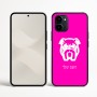 כיסוי בעיצוב אישי עם השם שלך לדגם - Nothing Phone (3a) בעיצוב פרצוף בולדוג